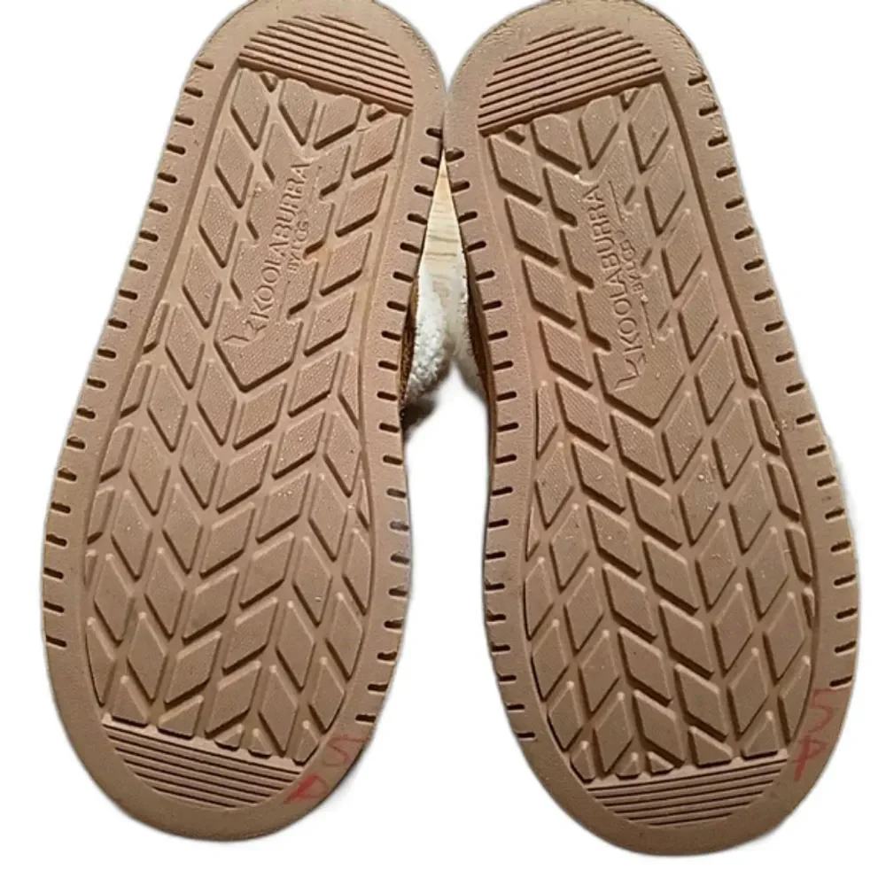 Koolaburra by Ugg Lytta GIRLS SZ 1 Boots, Short Tan Shearling, 1121540k